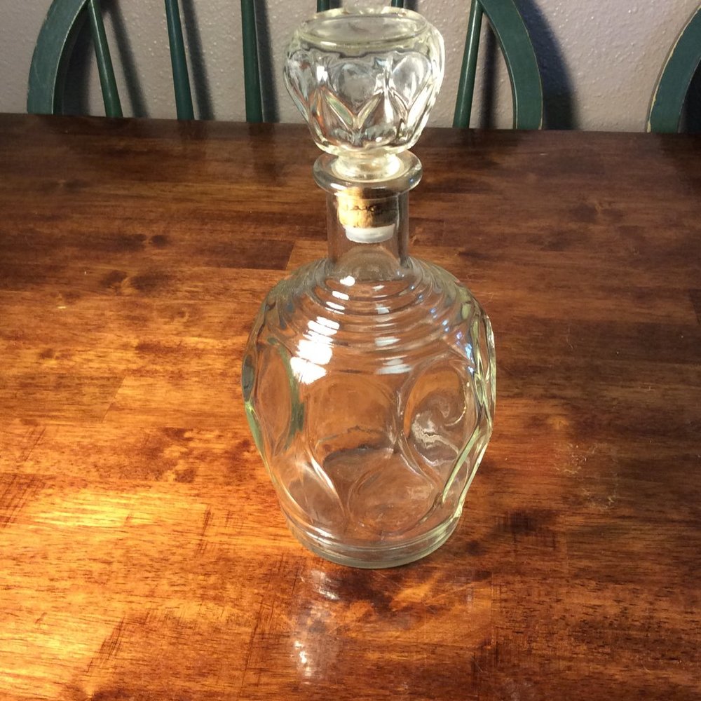 VTG Clear Glass Decanter - Picture 1 of 2